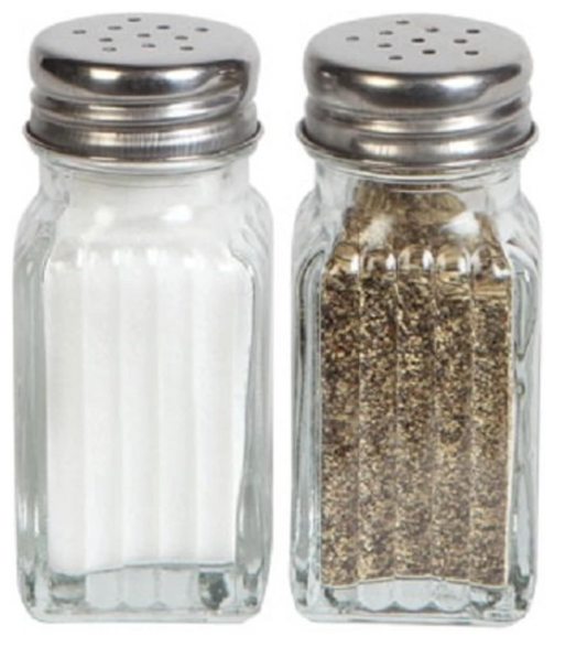 Greenbrier, 2-ct. Set Glass Salt and Pepper Shakers